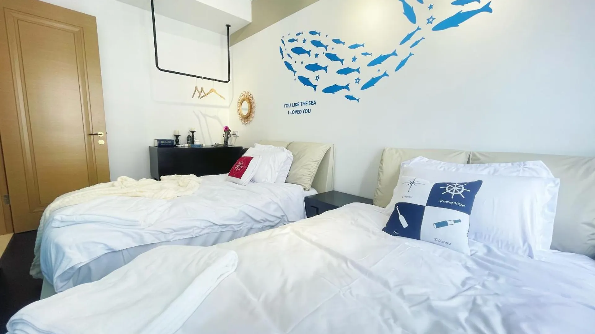 Rnf 2 Bedroom Escape With Netflix Side Sea View Johor Bahru Apartment
